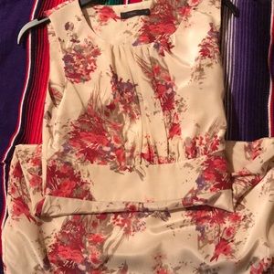 Mid length floral dress